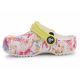 5. Crocs Classic Tie Dye Graphic Kids Clog T Flip-Flops 206994-83B
