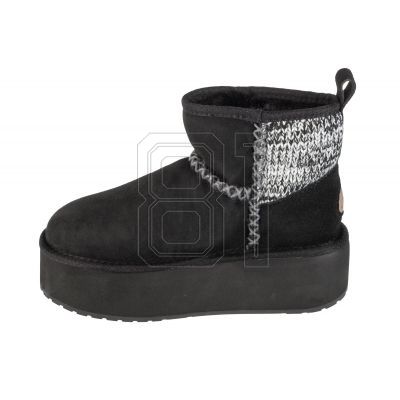 4. EMU Australia Stinger Knit Flatform W W13143-BLAK Schuhe