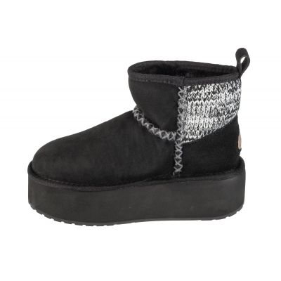 4. EMU Australia Stinger Knit Flatform W W13143-BLAK Schuhe