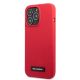 2. Karl Lagerfeld KLHCP13LSLMP1R iPhone 13 Pro / 13 6.1" Hardcase rot/rote Silikonplakette