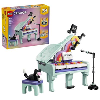 LEGO Creator 3-in-1 31392 – Dekoratives Klavier mit Katze