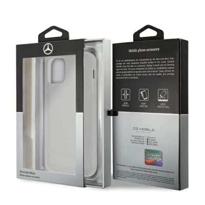8. Mercedes Line Case für iPhone 12 Pro Max - Transparent