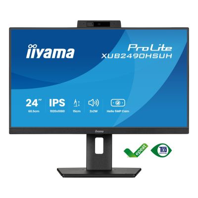2. Monitor Iiyama TFT XUB2490HSUH IPS 24''//HDMI/DP/USB/Webcam/hoev - Flachbildschirm - 60,5 cm