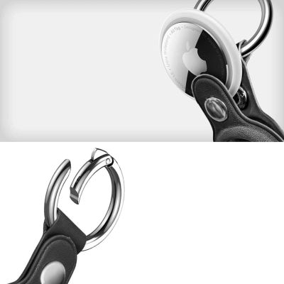 2. Tech-Protect NaturalFit Case für Apple AirTag 1/2 - Schwarz