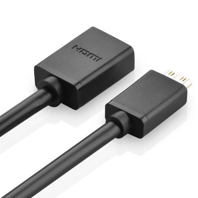 3. Ugreen adapterkabel HDMI (Buchse) - mini HDMI (Stecker) 4K 60 Hz Ethernet HEC ARC Audio 32 Kanäle 22 cm schwarz (20137)