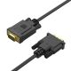 2. Orico XD-DITV-Kabel DVI 24+1 VGA Full HD Adapter 5 m - schwarz