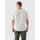 3. Glattes Unisex-Oversize-T-Shirt 4F 4FRAW24TTSHU2672-12S