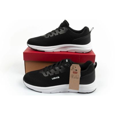 10. Levi's Damenschuhe, Sportschuhe Hudson, modisch, schwarz, bequem