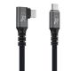 5. Wozinsky WPS3-UY41S USB-C USB4 40Gb/s 240W 1m 4K Winkelkabel - Schwarz