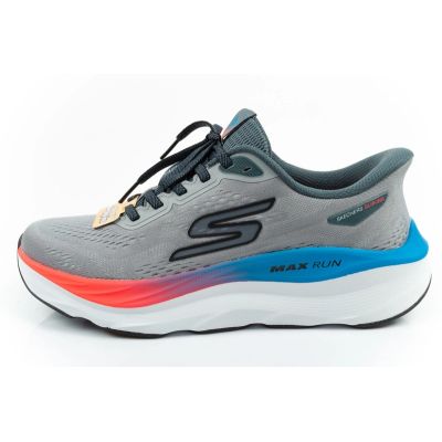 2. Skechers Herren-Sportschuhe, Sneaker Max Run, grau, zum Hineinschlüpfen