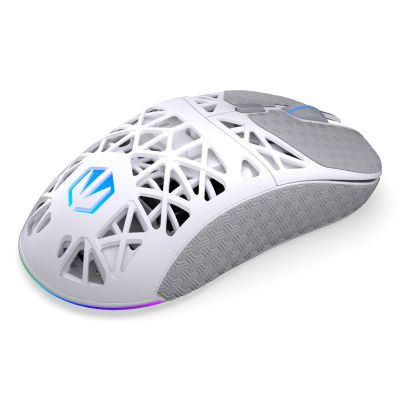 13. ENDORFY LIV Plus Kabellose Gaming-Maus in Onyxweiß, beidhändig bedienbar, Bluetooth, optisch, 26000 DPI