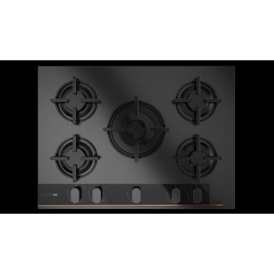 7. Teka GBC 75 Infinity G1 Schwarz Einbaugerät 70 cm Gas 5 Zonen