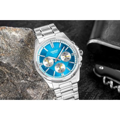 5. Herrenuhr CASIO MTP-1375D-2A2VDF + Box