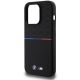 6. BMW M Silicone Pattern MagSafe Hülle für iPhone 15 Pro – Schwarz