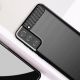 8. Carbon Case Flexibel Handyhülle TPU Schutzhülle für Samsung Galaxy S21+ 5G (S21 Plus 5G) schwarz