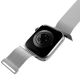 6. Puro Milanese Edelstahlarmband für Apple Watch 38 / 40 / 41 mm - Silber