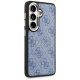 4. Guess 4G Embossed Ring MagSafe Hülle für Samsung Galaxy S26 - blau