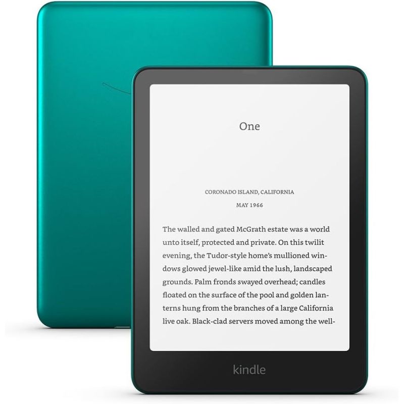 2. Amazon Kindle Paperwhite Signature Edition E-Reader mit Touchscreen, 32 GB Speicher, WLAN, Metallic-Grün