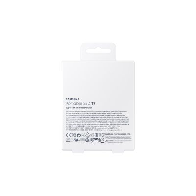 12. Samsung Portable SSD T7 2 TB USB Typ-C 3.2 Gen 2 (3.1 Gen 2) Grau