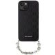 2. Karl Lagerfeld KLHCP14SSACKLHPK iPhone 14 6,1" schwarz/schwarzes Hardcase mit Saffiano-Monogrammkette