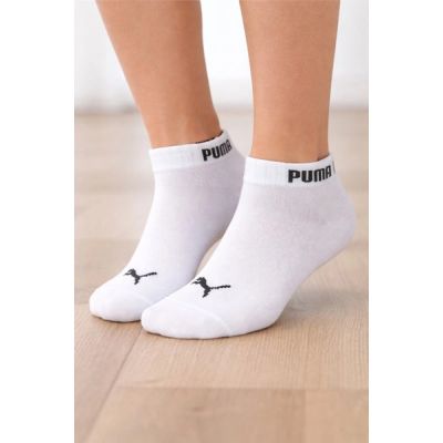 3. Puma Unisex 3er-Pack Knöchelsocken aus Baumwolle, weiß, bequem