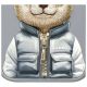 9. Nimmy Cool&Cute 2.0 Bear Case für iPhone 15 Pro Max - Grau