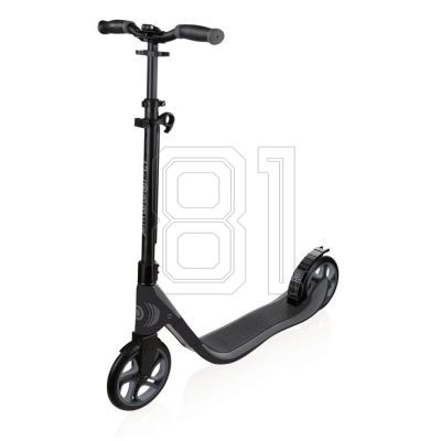 10. Globber ONE NL 205 City-Scooter / Schwarz-Anthrazit 477-100