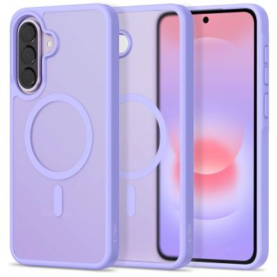 Tech-Protect Magmat MagSafe Hülle für Samsung Galaxy A36 / A56 / A37 5G – Mattes Lila