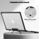 4. Tech-Protect SmartShell Pro Hülle für MacBook Pro 14 M1 / ​​M2 / M3 / M4 / M5 2021–2025 – schwarz und transparent
