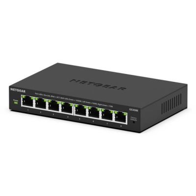 Netgear GS308E-400EUS 8-Port-Unmanaged-Gigabit-Switch