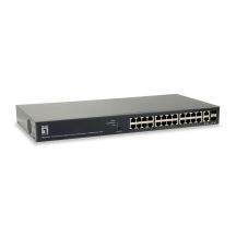 LevelOne TURING WebSmart/GB PoE-Switch 26-Port 185W 1Gbps