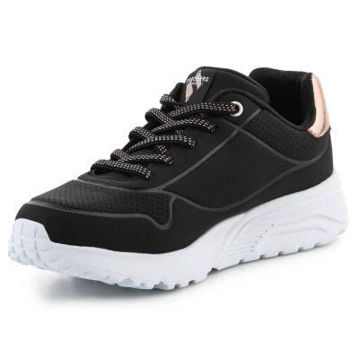 3. Skechers Uno Lite Metallic Mode Jr 310384L-BLK Schuhe