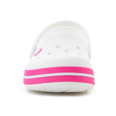 2. CROCS CROCBAND KINDER CLOG WEISS/PINK CRUSH 207006-6WU