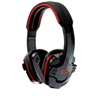 ESPERANZA KOPFHÖRER MIT MIKROFON FÜR GAMER RAVEN RED EGH310R