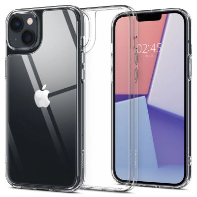 Spigen Quartz Hybrid-Hülle für iPhone 14 Plus – transparent