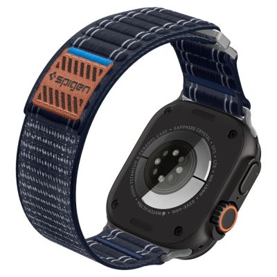 8. Spigen WBF0 Armband für Apple Watch 44 / 45 / 46 / 49 mm - Marineblau