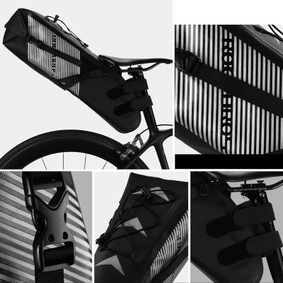 3. Rockbros AS-013 10L Satteltasche - Schwarz