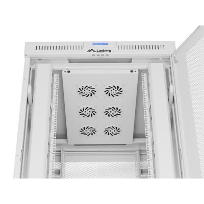 6. Lanberg FF01-8027-23SL 27U freistehendes Rack Grau