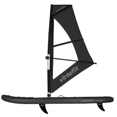 3. VIRTUFIT SUP SURFER 305 BOARD MIT SEGEL UND ZUBEHÖR SCHWARZ