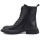 7. Damen-Ankle-Boots aus Leder, gefüttert, schwarz, Big Star UU274375