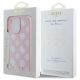 8. Guess Peony Script MagSafe-Hülle für iPhone 16 Pro Max – Rosa