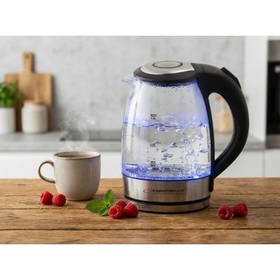 11. Esperanza Tugela EKK012 Wasserkocher (2200W 1,7l; schwarz)