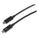 Lenovo 4Z51A40455 Thunderbolt-Kabel 2 m 40 Gbit/s Schwarz