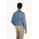 4. Paul&Shark Herren-Jeanshemd, Hellblau, Marineblau, 99313030-J01