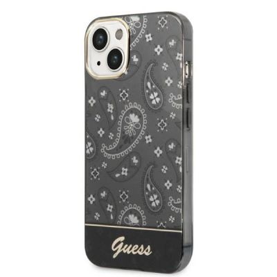 2. Guess Bandana Paisley Case für iPhone 14 / 15 / 13 6.1" - Schwarz