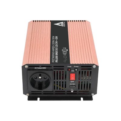 4. AZO Digitaler Spannungswandler 12 VDC / 24 VDC / 230 VAC SINUS IPS-1000S 1000W DUO