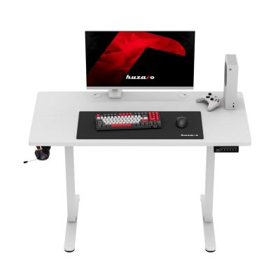 8. Huzaro Hero 8.1 Weißer Gaming-Schreibtisch