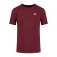 Rogelli ESSENTIAL bordeauxrotes Laufshirt M