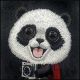 8. Nimmy Big Eyed Pet 2.0 Panda Hülle für iPhone 17 - Schwarz