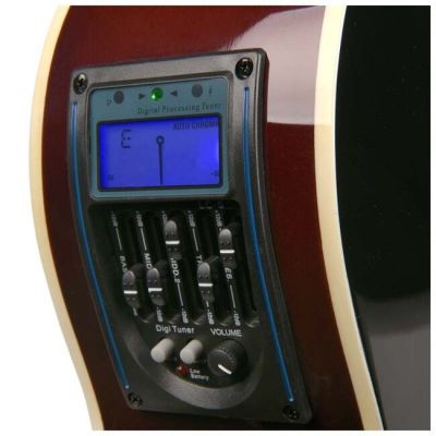 5. V-TONE EAG SET SB elektroakustische Gitarre + Verstärker